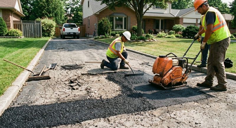 Driveway Patching Service